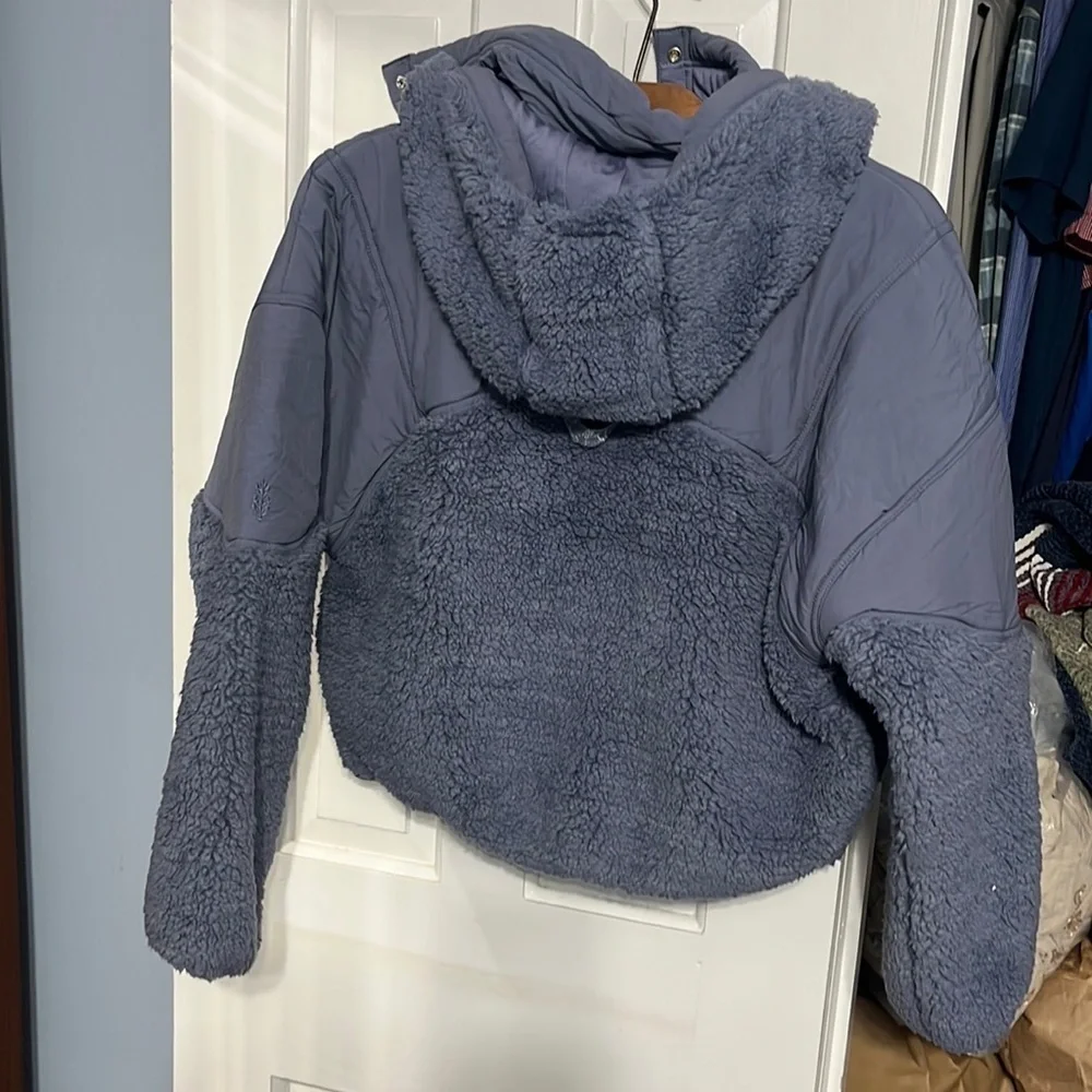NWT Free People Adventure Awaits Fleece Jacket Size XS